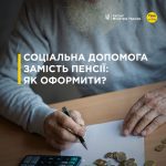 Соціальна допомога замість пенсії: як оформити