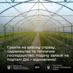 На порталі Дія відновлено подачу заявок на гранти