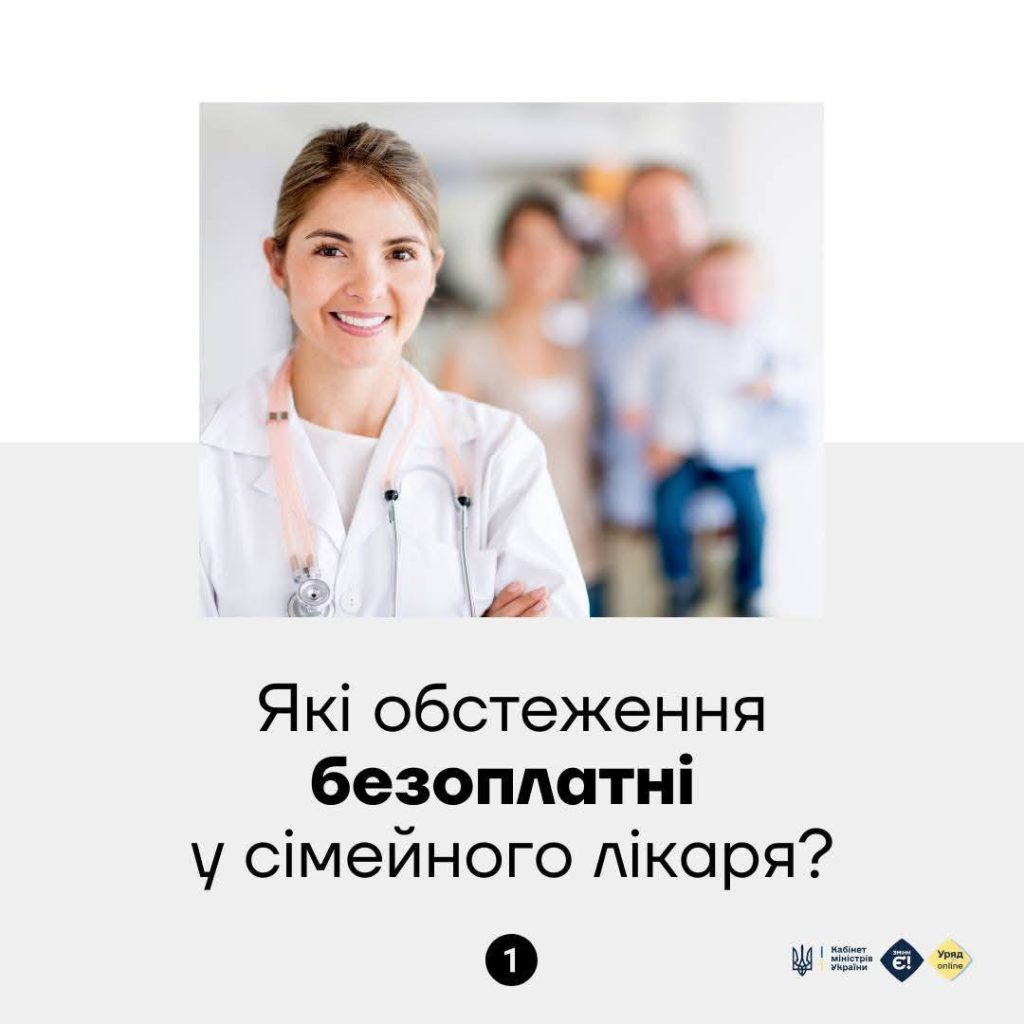 Які обстеження безоплатні у лікаря?