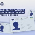 Як відновити паспорт громадянина України внутрішньо переміщеним особам, які втратили всі свої документи